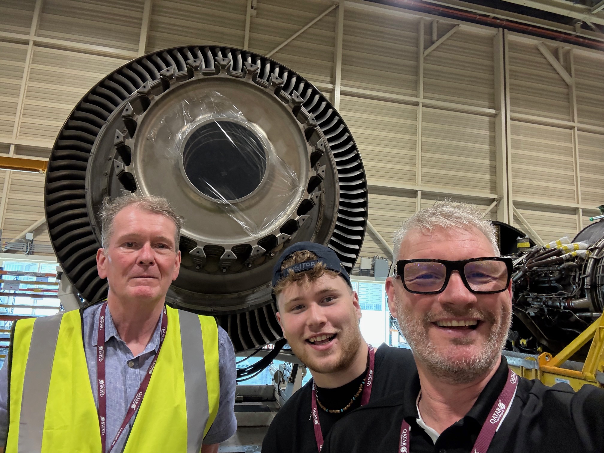 Borescope Inspections at Qatar Airways Engineering